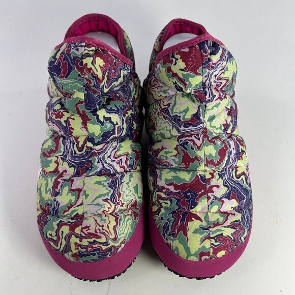 THE NORTH FACE Youth THERMOBALL TRACTION BOOTIES US 3 Kid's Pink Puffer Boot - Picture 4 of 10